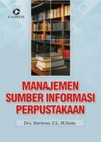 Image of Manajemen sumber informasi perpustakaan